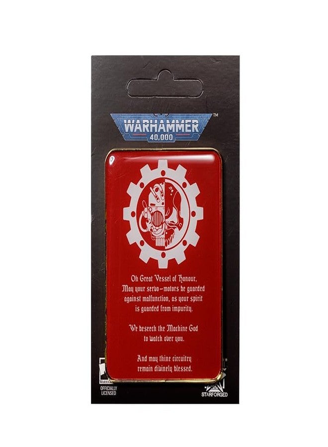 Starforged Adeptus Mechanicus STC شارة بدبوس مغناطيس الثلاجة مطرقة حرب 40000 بروش - Image 4